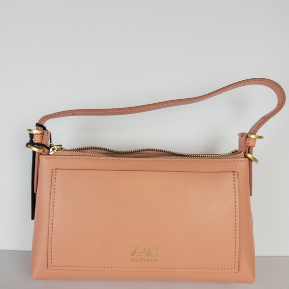 Zac Posen Posen Zip Top Crossbody - Coral - Picture 3 of 4